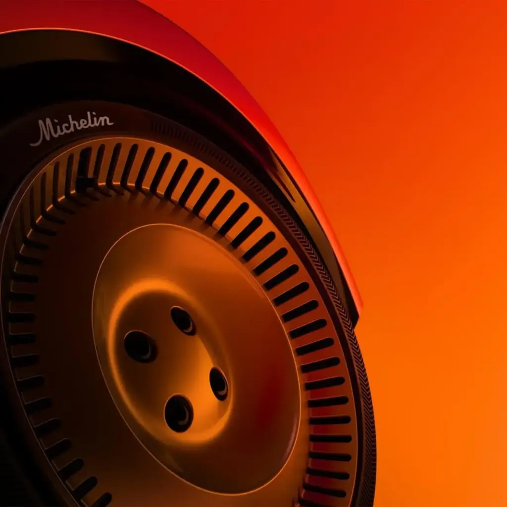 El Citroën 2CV regresa 36 años después: así será el eléctrico con aire retro de 15.000 euros 3 Motor16 2026 Citroën 2CV Teaser. Imagen llanta.