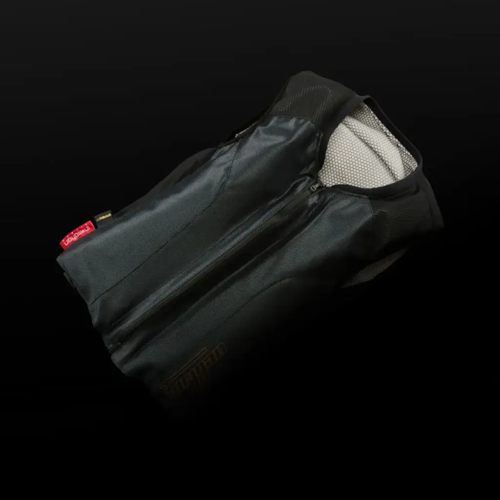 Furygan Airbag Lady: el chaleco airbag de moto para mujer que se hincha en 55 milisegundos sin cables 1 Motor16 2026 Furygan Airbag Lady chaleco moto airbag detalle Motor16