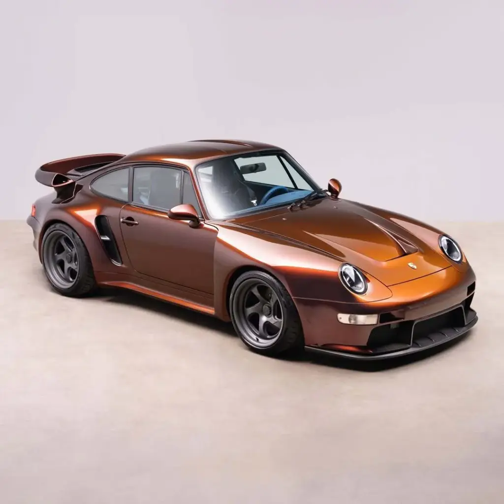 Gunther Werks lo borda con este restomod del Porsche 911 y cifras de superdeportivo moderno 7 Motor16 2026 Gunther Werks Turbo Orange 911 1 Motor16