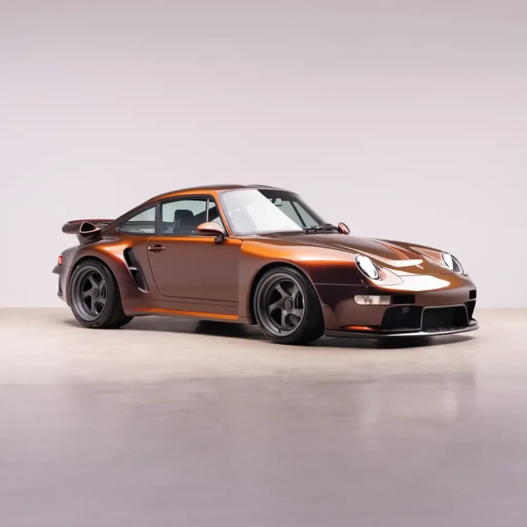Gunther Werks lo borda con este restomod del Porsche 911 y cifras de superdeportivo moderno 6 Motor16 2026 Gunther Werks Turbo Orange 911 13 Motor16