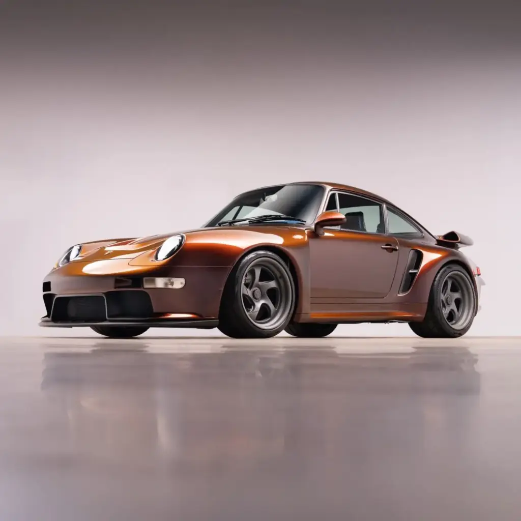 Gunther Werks lo borda con este restomod del Porsche 911 y cifras de superdeportivo moderno 5 Motor16 2026 Gunther Werks Turbo Orange 911 14 Motor16