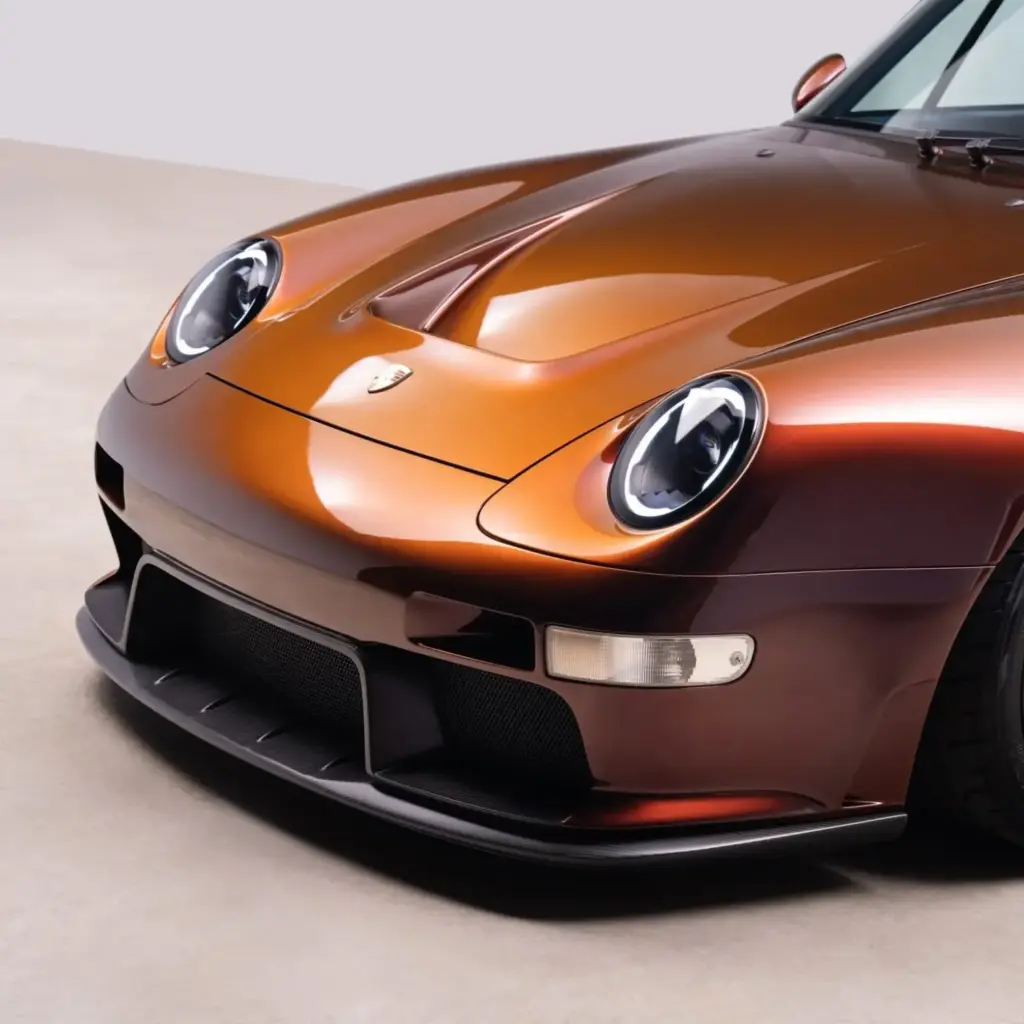 Gunther Werks lo borda con este restomod del Porsche 911 y cifras de superdeportivo moderno 9 Motor16 2026 Gunther Werks Turbo Orange 911 6 Motor16