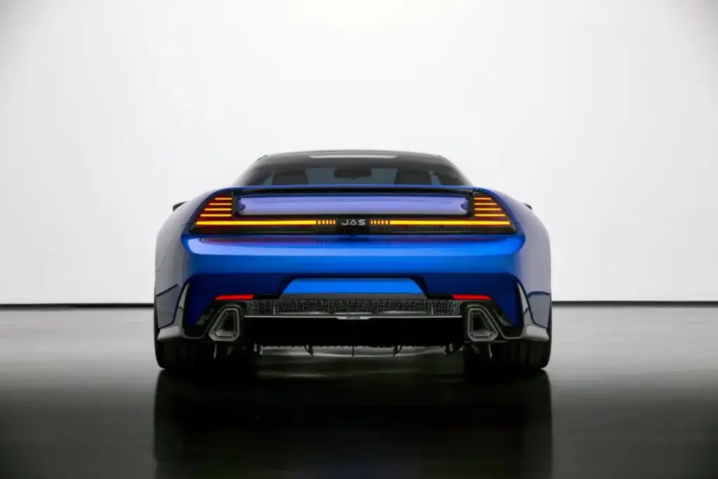 JAS Tensei: el legendario Honda NSX resucita 36 años después con un precio de escándalo 3 Motor16 2026 JAS Tensei. Honda NSX. Imagen trasera.