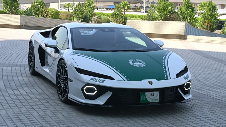 2026 Lamborghini Temerario Policía de Dubái. Imagen portada.