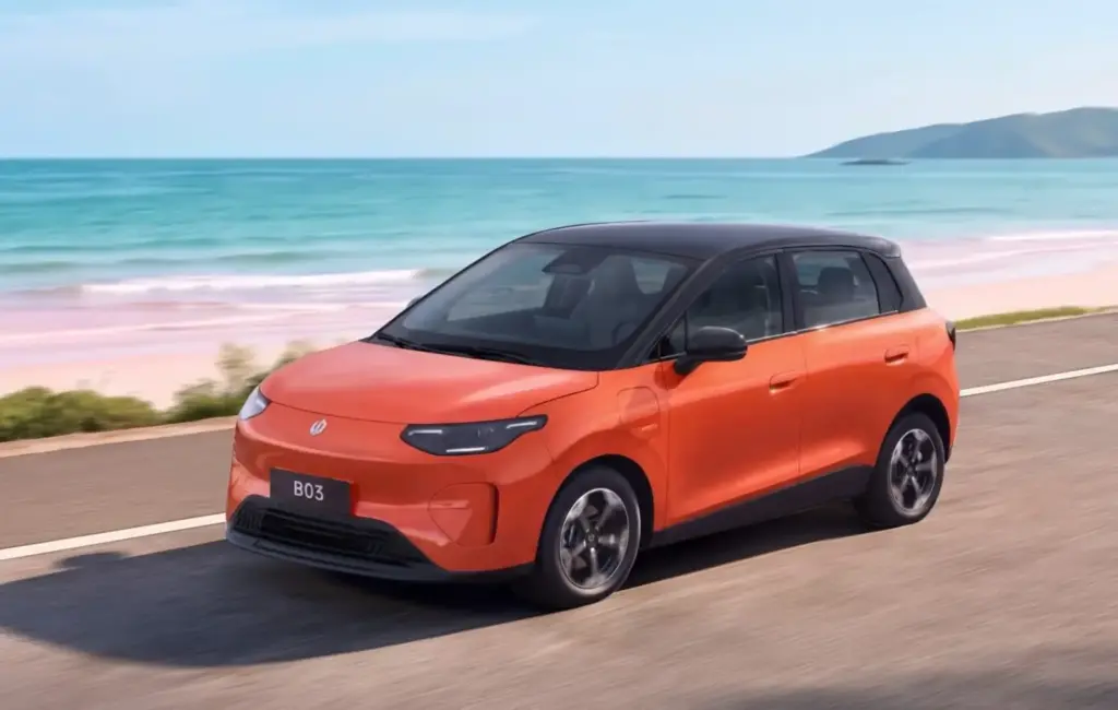 Leapmotor B03: el utilitario eléctrico chino low-cost que amenaza a las marcas europeas 2 Motor16 2026 Leapmotor B03. Imagen movimiento.