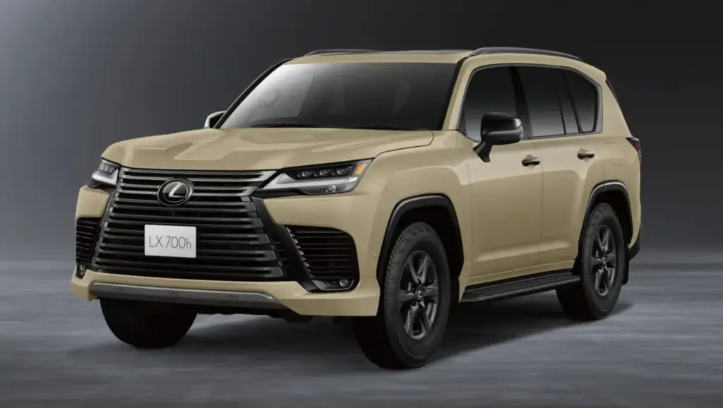 El impresionante Lexus LX estrena mejoras y también un acabado F Sport con tintes deportivos 3 Motor16 2026 Lexus LX Japón. Imagen Overtrail+.