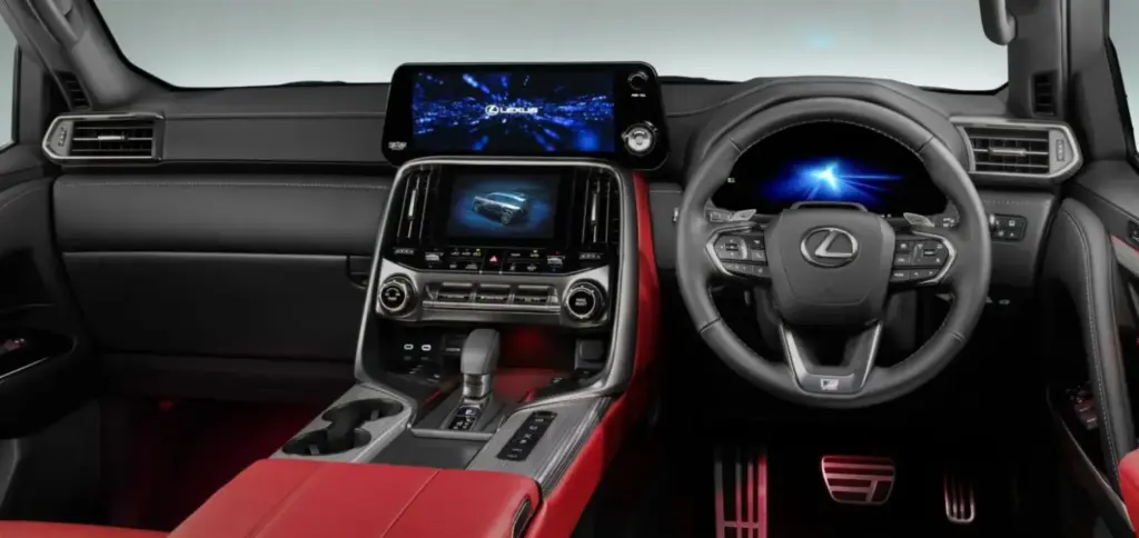 El impresionante Lexus LX estrena mejoras y también un acabado F Sport con tintes deportivos 4 Motor16 2026 Lexus LX Japón. Imagen interior.