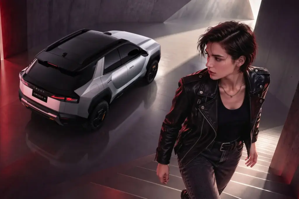 2026 OMODA X. Imagen estudio.