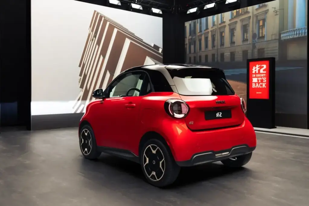 Smart #2: el urbanita por antonomasia regresa a las ciudades más abarrotadas 1 Motor16 2026 Smart #2. Imagen trasera.