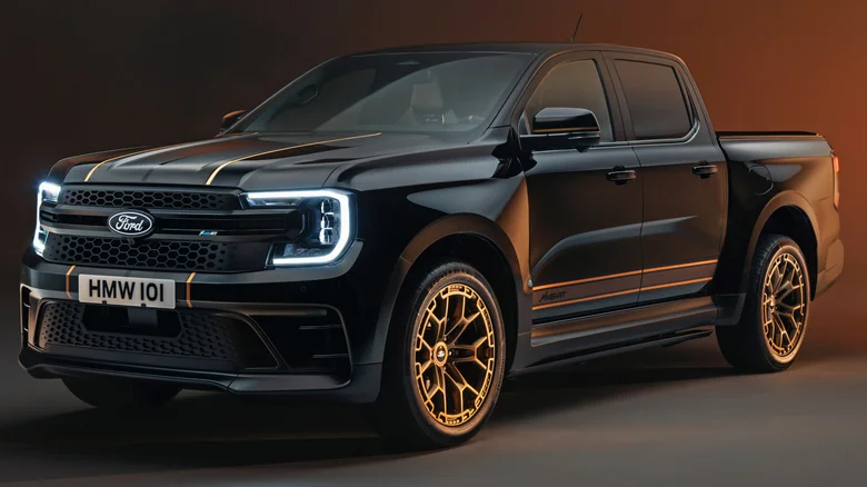 2026 Ford Ranger MS-RT Champion Edition. Imagen delantera.