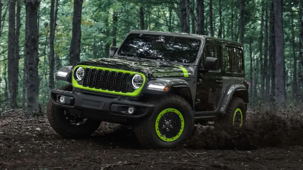 Jeep Wrangler Switchback: broche de oro para la serie Twelve 4 Twelve 1 Motor16 2026 Jeep Wrangler Switchback. Imagen delantera.