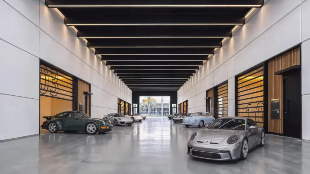 Porsche crea el garaje definitivo para millonarios: un club privado donde vivir, trabajar y exhibir sus joyas de cuatro ruedas 13 Motor16 2026 porsche spa concesionario ee uu 1 Motor16