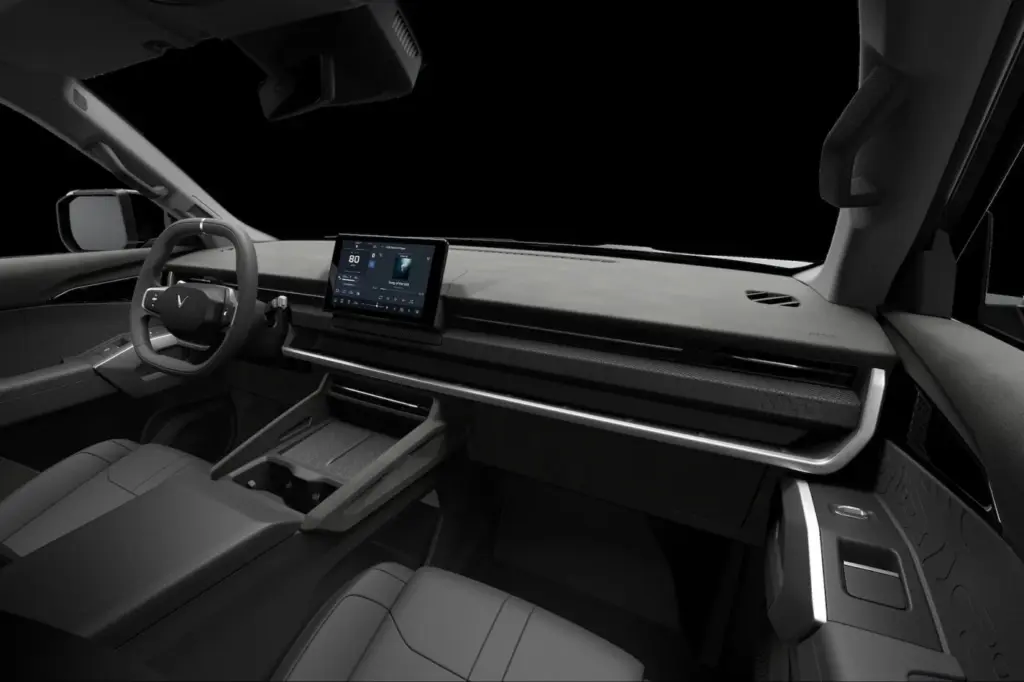 VinFast VF Wild EREV: la pick-up híbrida de autonomía extendida que anuncia hasta 1.000 km sin parar 1 Motor16 2026 vinfast vf wild erev interior Motor16