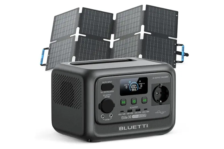 Los 8 mejores generadores portátiles para camping: solares e inverter 2 Motor16 BLUETTI Elite 30 V2 Motor16
