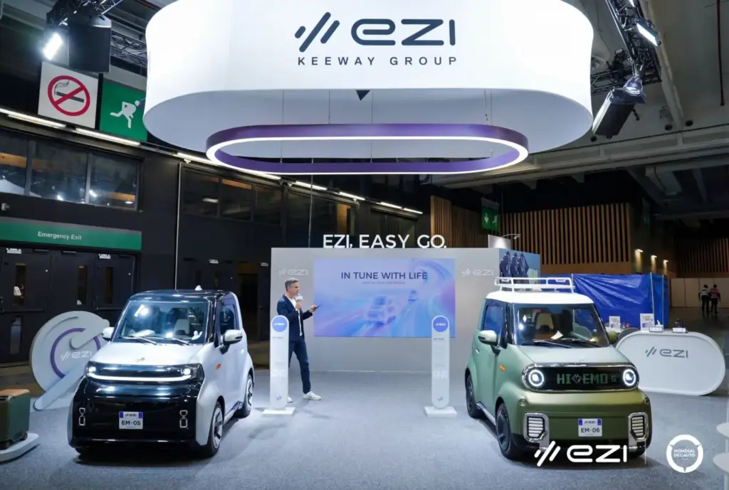 EZI EM05 y EM06: dos microcoches eléctricos con IA y 180 kilómetros de autonomía 14 Motor16 EZI EM06 Y ai NATIVE em05 1 Motor16