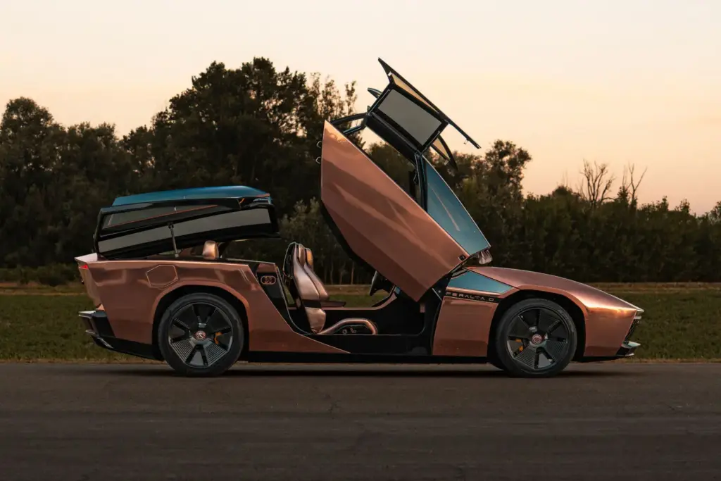 GFG Peralta D, el coupé con carrocería de cobre hecha a mano, creado por Giugiaro 1 Motor16 GFG Peralta D de Giugiaro