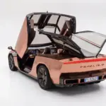 GFG Peralta D, el coupé con carrocería de cobre hecha a mano, creado por Giugiaro