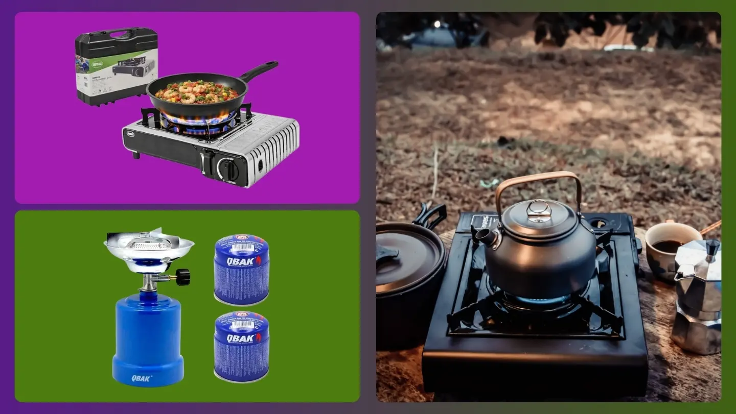 Las 7 mejores cocinas de camping portátiles: gas, cartuchos y eléctricas
