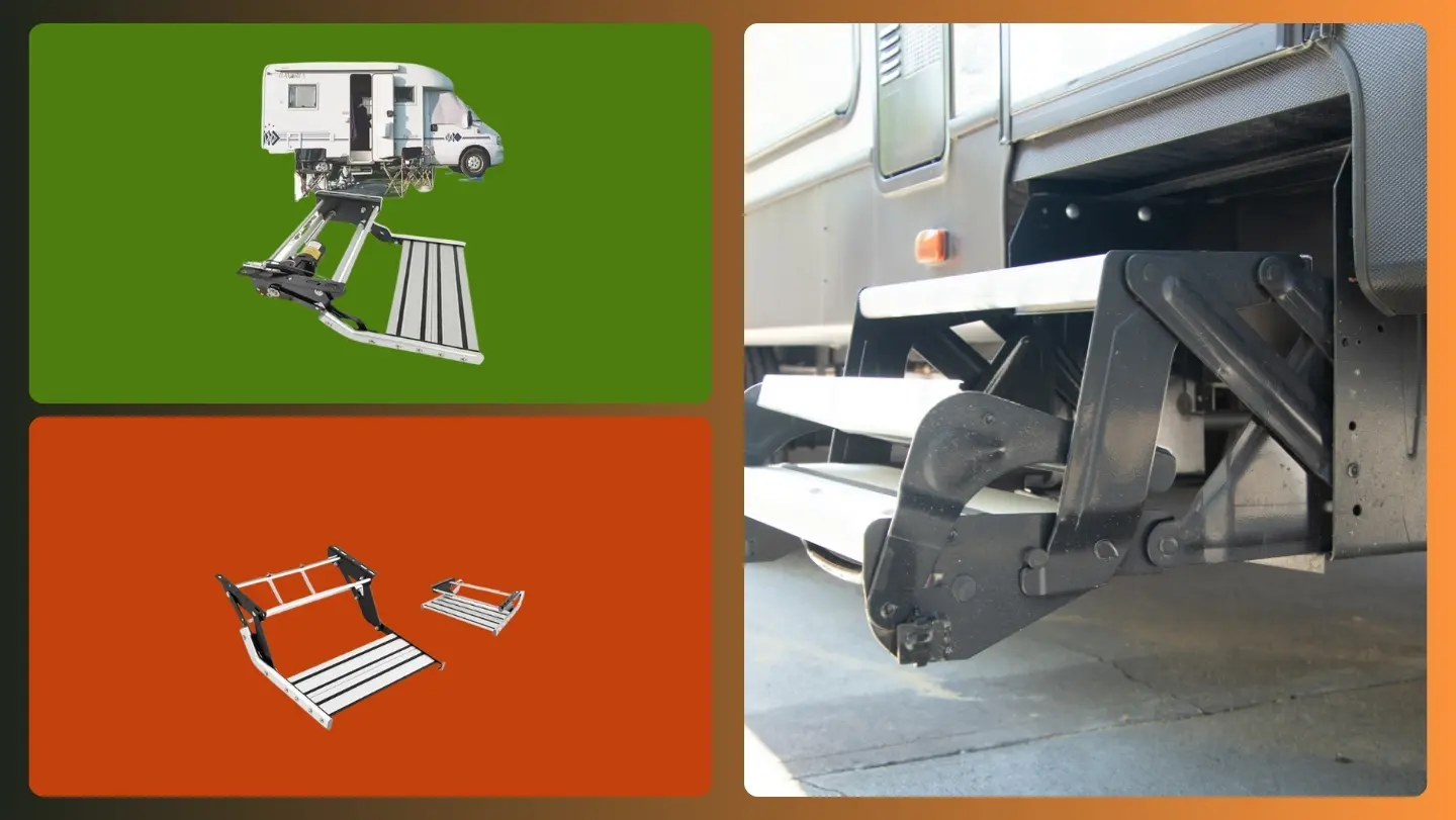 Mejores escalónes plegables camper: doble o instalado – comparativa 2026