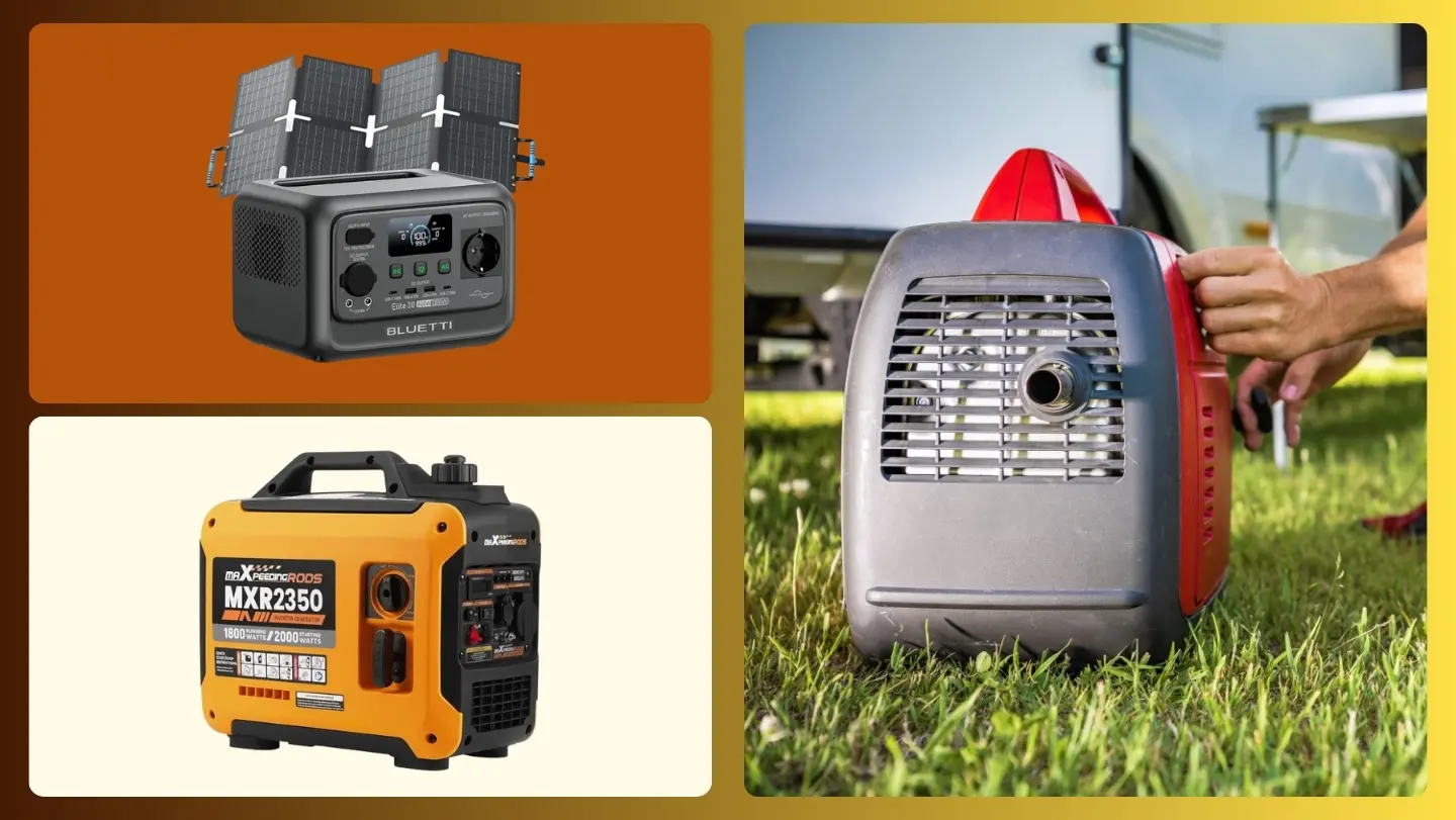 Los 8 mejores generadores portátiles para camping: solares e inverter
