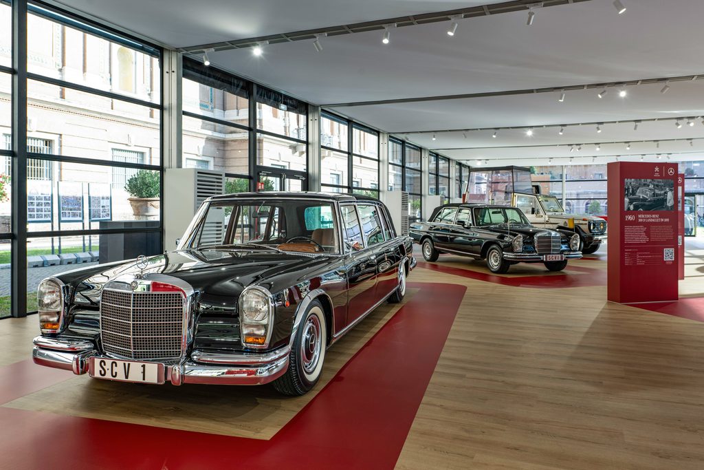 Mercedes-Benz 600 Pullman Landaulet (W 100) de 1965.