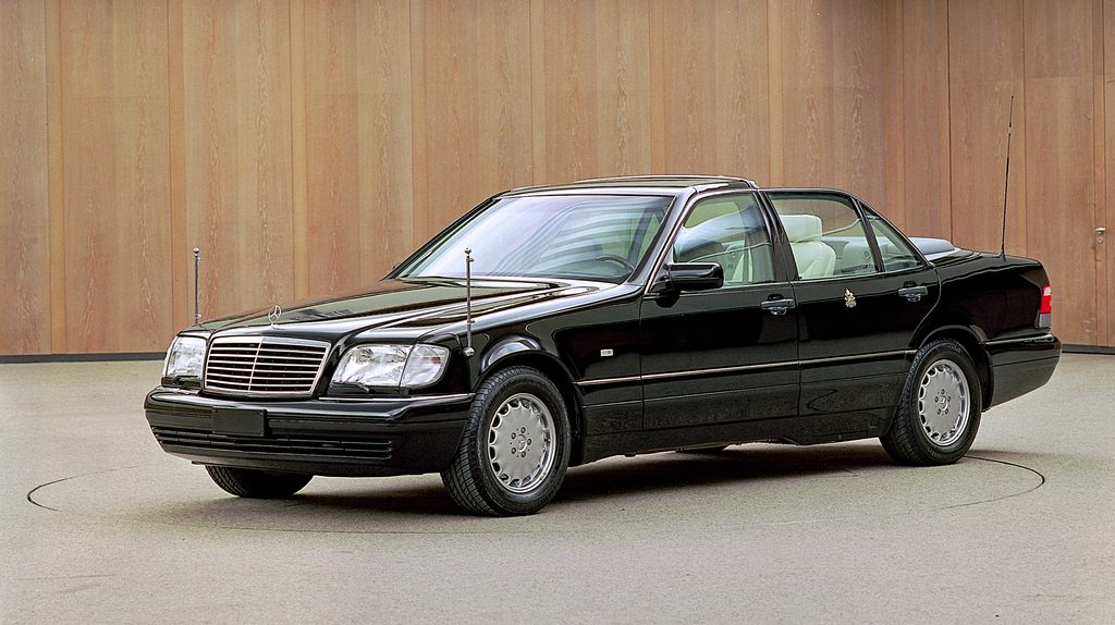 Mercedes Benz S 500 Landaulet Vaticano 1997 Motor16
