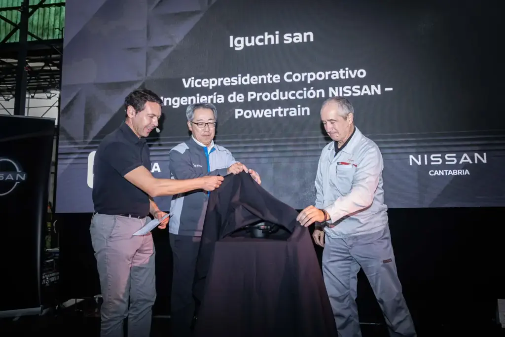La fábrica de Nissan en Cantabria fabrica su pieza 100 millones 1 Motor16 Celebración de los 100 millones de piezas en Nissan Cantabria
