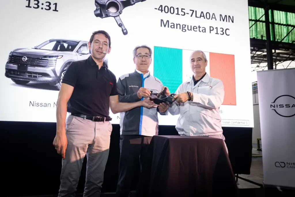 La fábrica de Nissan en Cantabria fabrica su pieza 100 millones 5 Motor16 NISSAN CANTABRIA 100 MILLONES PIEZAS 3 Motor16
