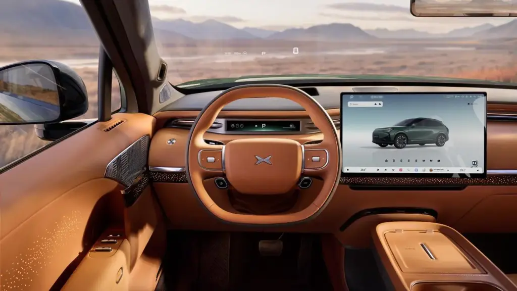 XPENG G9L: un SUV eléctrico de lujo con siete plazas y 591 kilómetros de autonomía 3 Motor16 XPeng G9L (4)