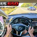 Brabus 650 CLS alcanza 306 km/h en la Autobahn y solo Alemania lo permite