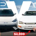BYD Atto 3 vs Camry V6: un eléctrico de 19.990 dólares humilla a un Toyota de 1998