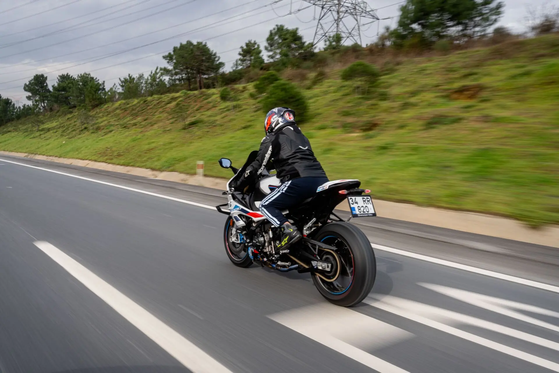 calor extremo y moto