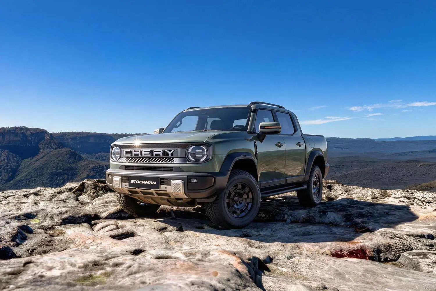 Chery Stockman: Pick up PHEV turbodiésel de 476 CV y 3,5 toneladas de remolque