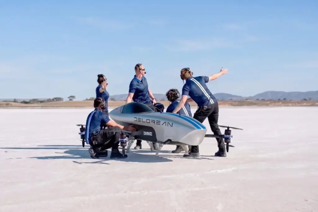 DeLorean Airspeeder: Finalmente, un DeLorean surcará los cielos 1 Motor16 delorean airspeeder 4 Motor16