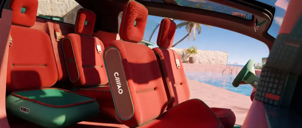 FIAT Multiplay: un concept que transforma un monovolumen familiar en un pick-up 13 Motor16 fiat multiplay interior 3 Motor16