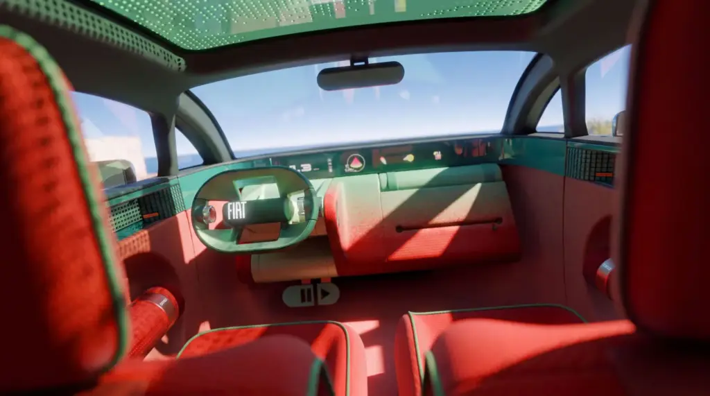 FIAT Multiplay: un concept que transforma un monovolumen familiar en un pick-up 5 Motor16 fiat multiplay interior pms26 ip Motor16