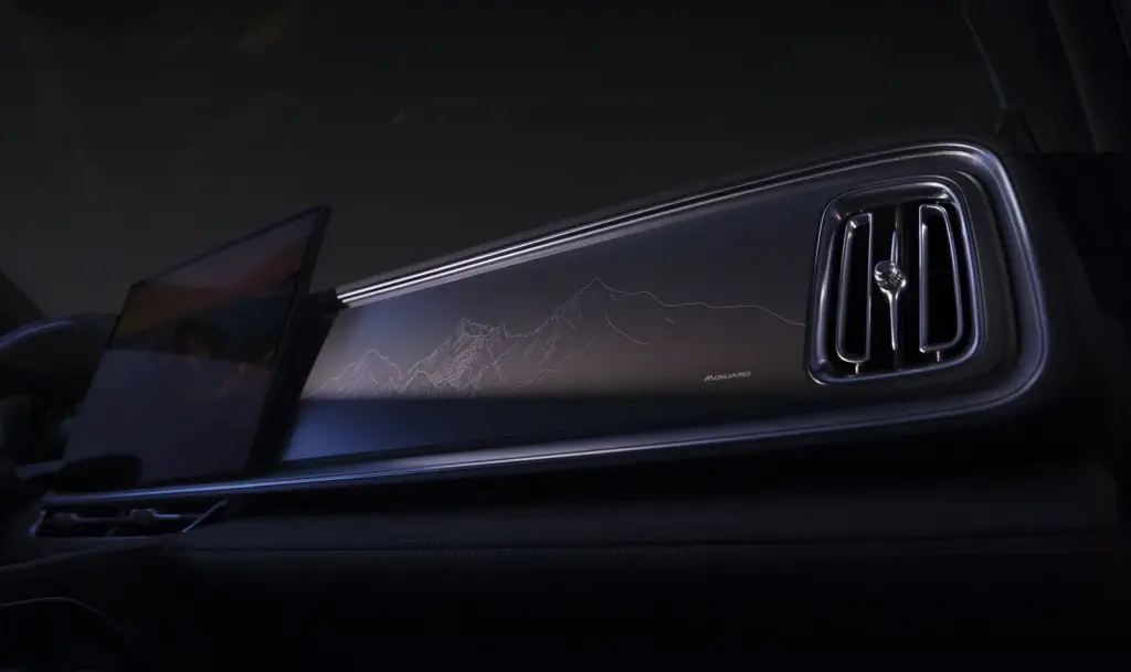 Geely lleva a París su ofensiva electrificada con el nuevo Monjaro EM-i 2 Motor16 geely monjaro emi teaser interior highres Motor16