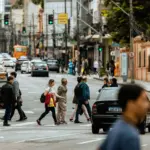 El RGC obliga a ceder el paso a los peatones en toda la calzada de plataforma única desde el 1 de octubre