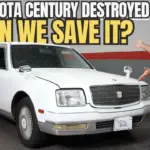 Rescatan un Toyota Century V12 de 1999 del desguace: 5 litros de lujo japonés